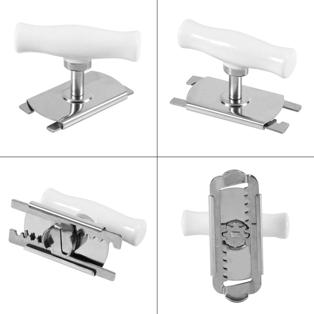 Cukokit Stainless Steel Adjustable Bottle Opener Manual Screw Cap Remover