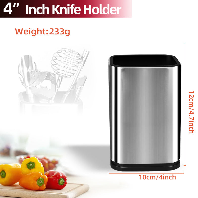 Cukokit Stainless Steel Knife & Chopping Board Holder Drainable Kitchen Rack