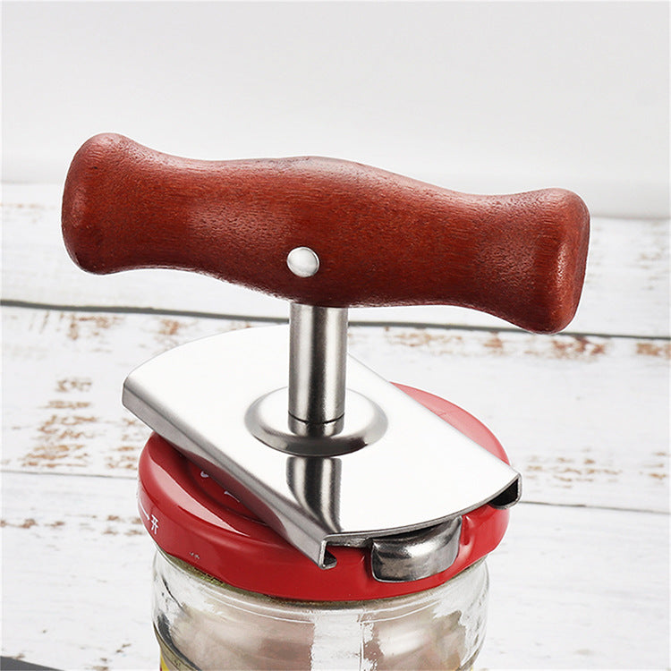 Cukokit Stainless Steel Adjustable Bottle Opener Manual Screw Cap Remover