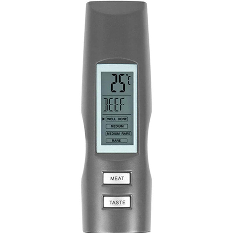 Cukokit Stainless Steel BBQ Fork Thermometer Digital Meat Food Thermometer