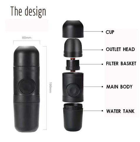 Cukokit Condensed portable mini coffee machine