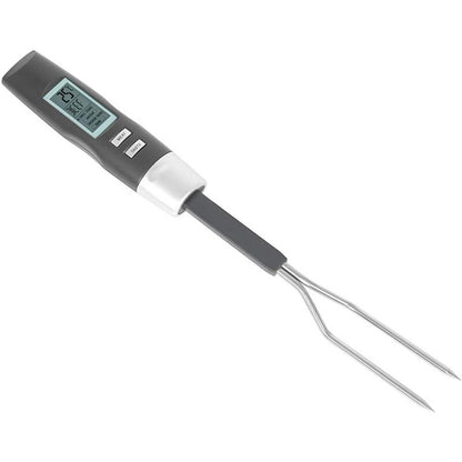 Cukokit Stainless Steel BBQ Fork Thermometer Digital Meat Food Thermometer