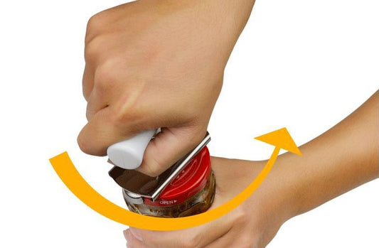 Cukokit Stainless Steel Adjustable Bottle Opener  Manual Screw Cap Remover