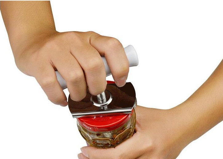 Cukokit Stainless Steel Adjustable Bottle Opener  Manual Screw Cap Remover