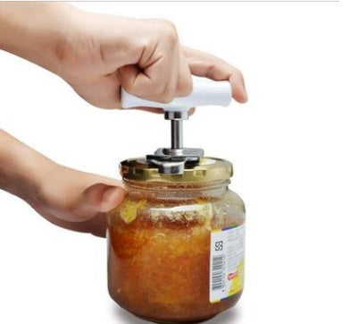 Cukokit Stainless Steel Adjustable Bottle Opener  Manual Screw Cap Remover