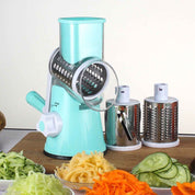 Cukokit Round Mandoline Vegetable Slicer  Potato, Carrot, Cheese Grater Cutter