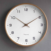 Scandinavian-Inspired Wooden Wall Clock - Embrace Minimalist Elegance