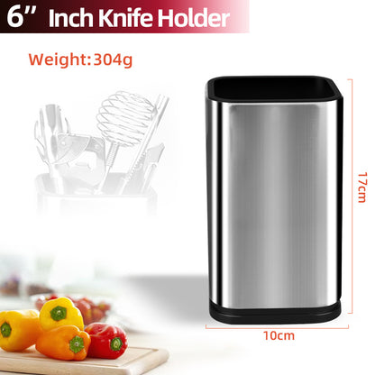 Cukokit Stainless Steel Knife & Chopping Board Holder Drainable Kitchen Rack