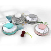 Cukokit 500ML Silicone Foldable Water Bottle  Leak Proof Portable Sports Cup