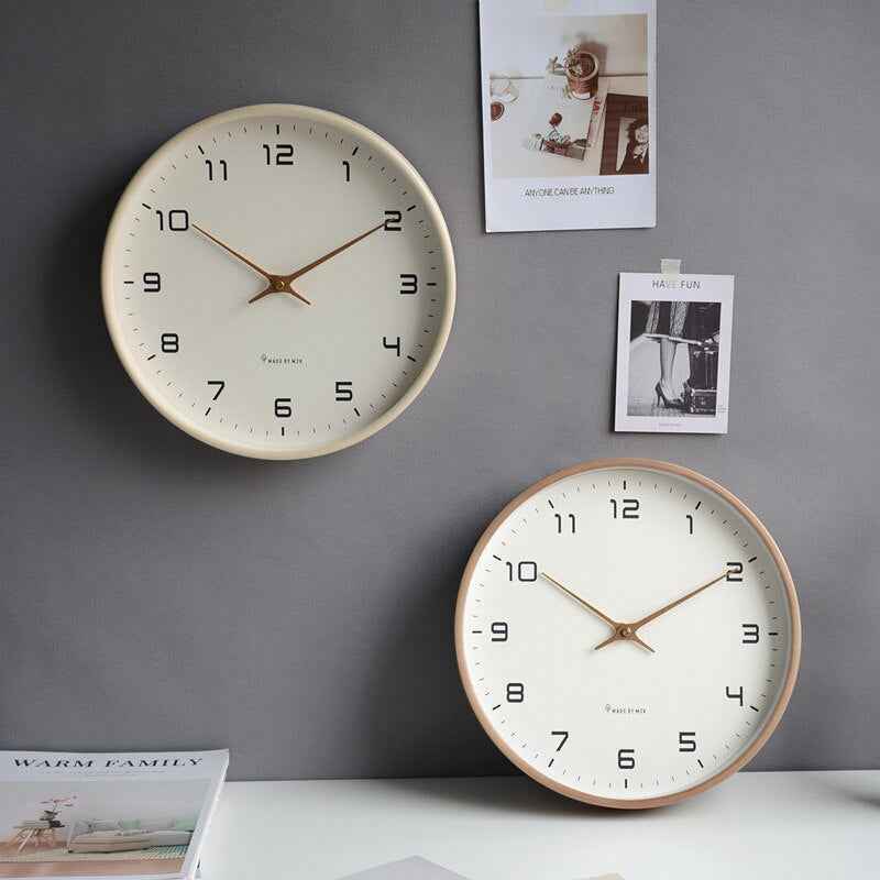 Scandinavian-Inspired Wooden Wall Clock - Embrace Minimalist Elegance