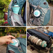 Cukokit 500ML Silicone Foldable Water Bottle  Leak Proof Portable Sports Cup