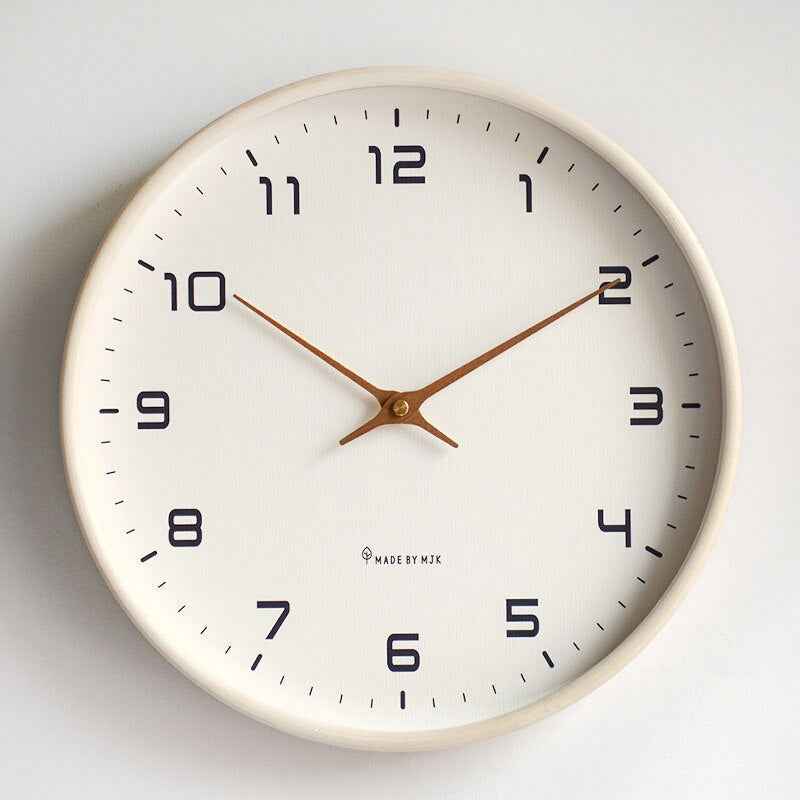 Scandinavian-Inspired Wooden Wall Clock - Embrace Minimalist Elegance