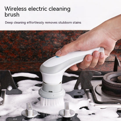 Cukokit Electric Cleaning Brush 4 in 1 Cordless Handheld Spinning Scrubber