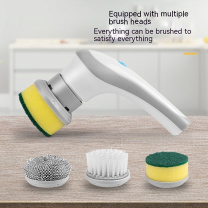 Cukokit Electric Cleaning Brush 4 in 1 Cordless Handheld Spinning Scrubber