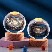 Illuminated 3D Crystal Night Light