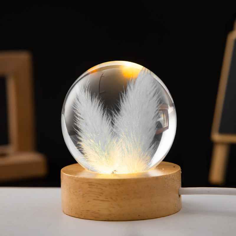Crystal Ball LED Night Light