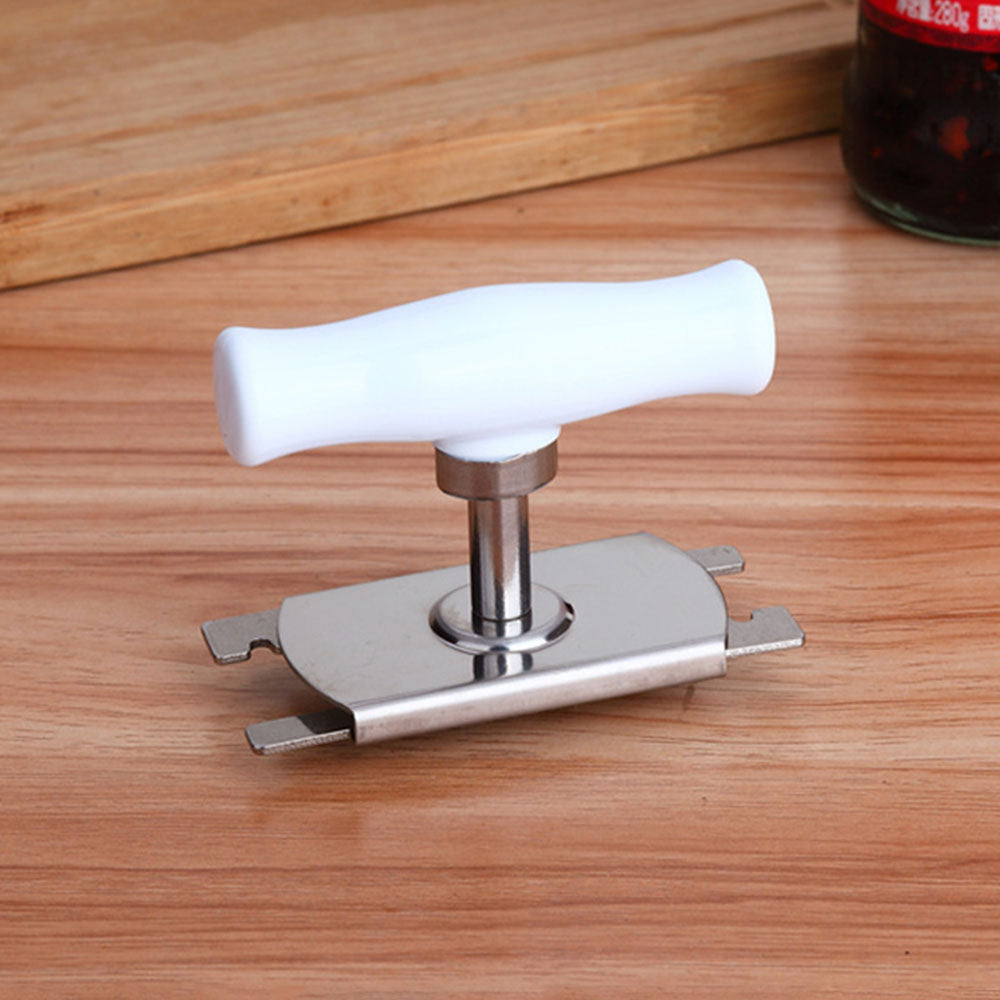Cukokit Stainless Steel Adjustable Bottle Opener  Manual Screw Cap Remover
