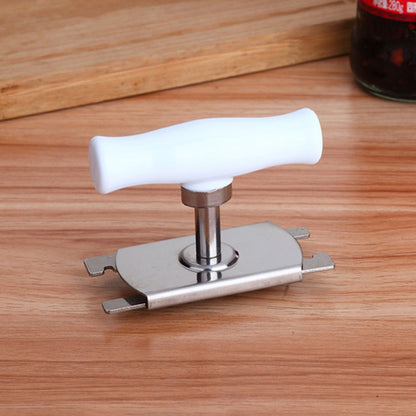 Cukokit Stainless Steel Adjustable Bottle Opener  Manual Screw Cap Remover