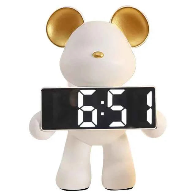 TeddyTick - Adorable Mini Bear Clock
