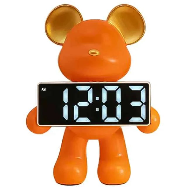 TeddyTick - Adorable Mini Bear Clock