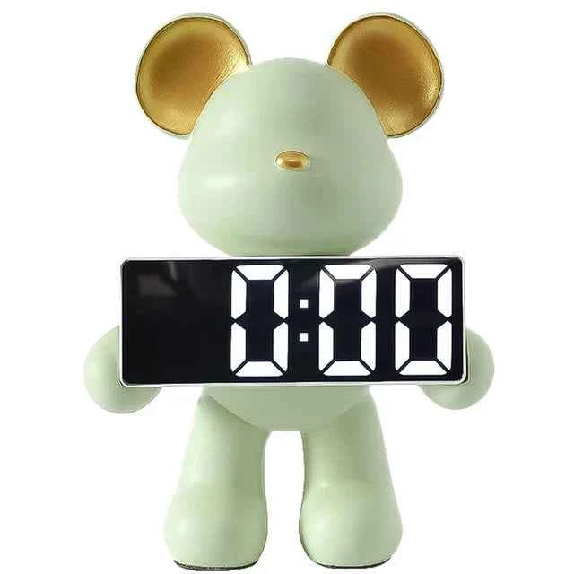 TeddyTick - Adorable Mini Bear Clock