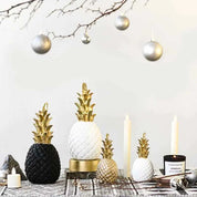 LumiPine - Elegant Gold Pineapple Home Accent