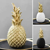 LumiPine - Elegant Gold Pineapple Home Accent