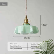 French Elegance - Brass Hanging Light