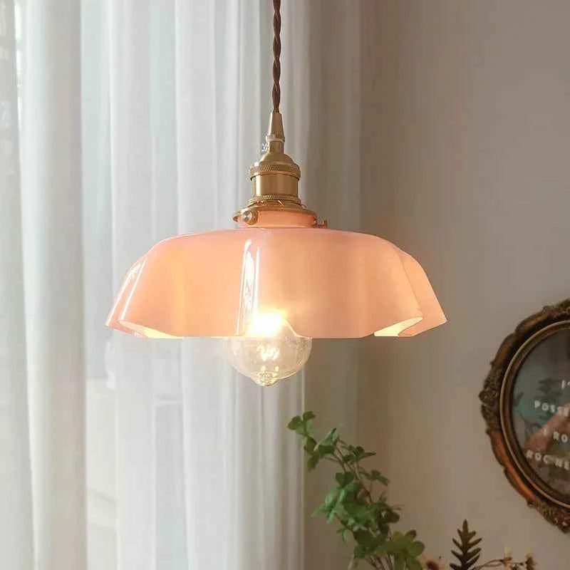 French Elegance - Brass Hanging Light