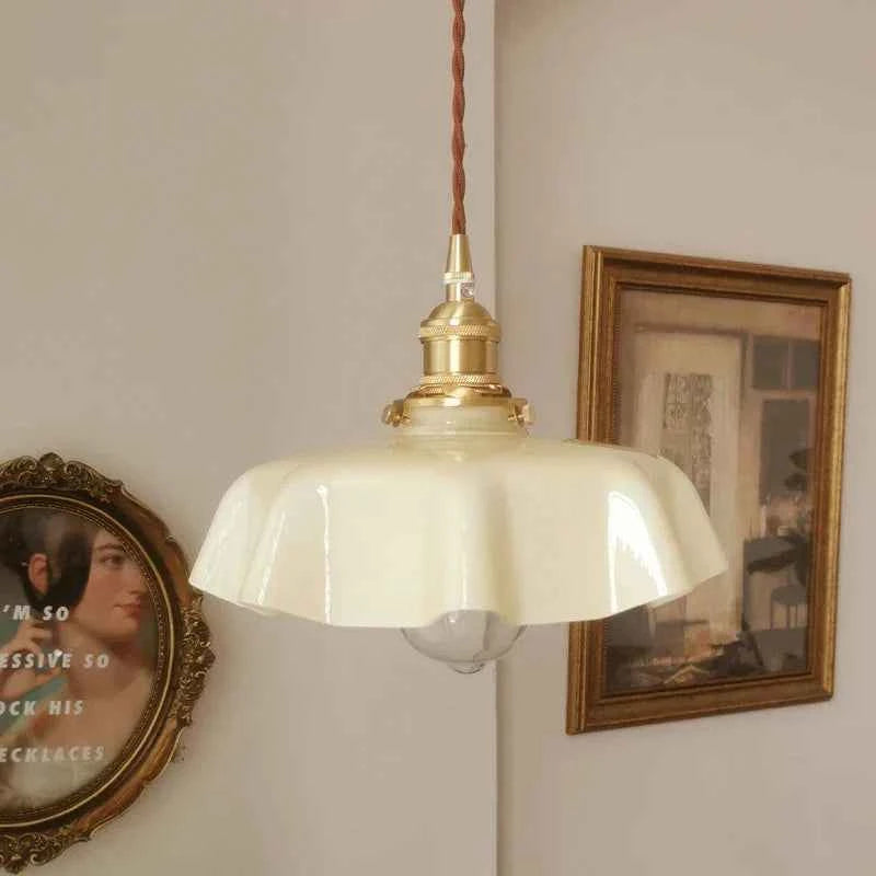 French Elegance - Brass Hanging Light