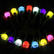 PetalGlow - Solar-Powered Tulip Flower Lights