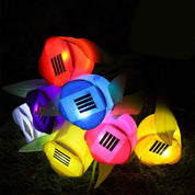 PetalGlow - Solar-Powered Tulip Flower Lights