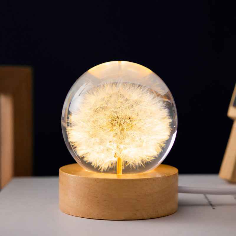 Crystal Ball LED Night Light