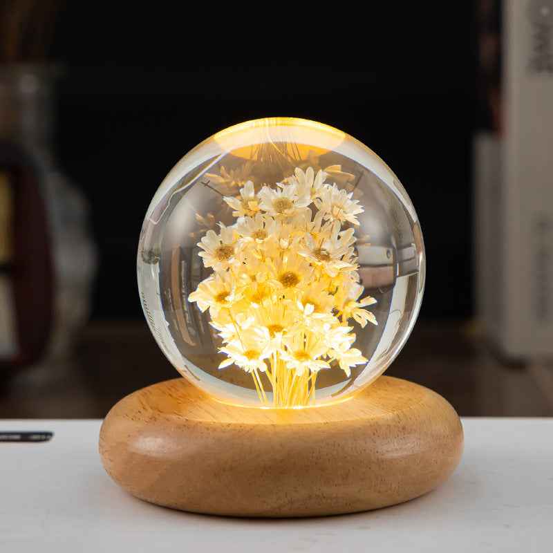 Crystal Ball LED Night Light
