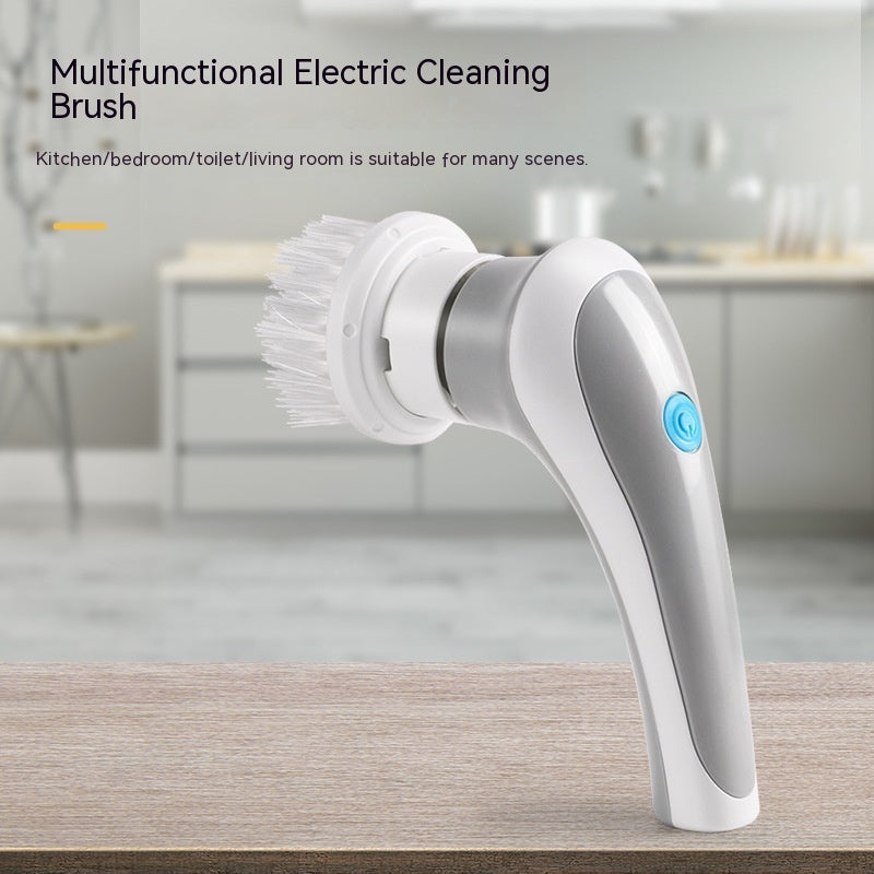 Cukokit Electric Cleaning Brush 4 in 1 Cordless Handheld Spinning Scrubber