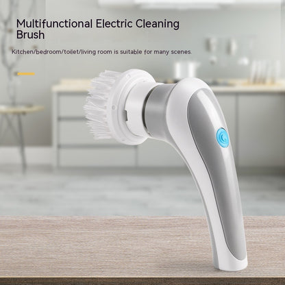 Cukokit Electric Cleaning Brush 4 in 1 Cordless Handheld Spinning Scrubber