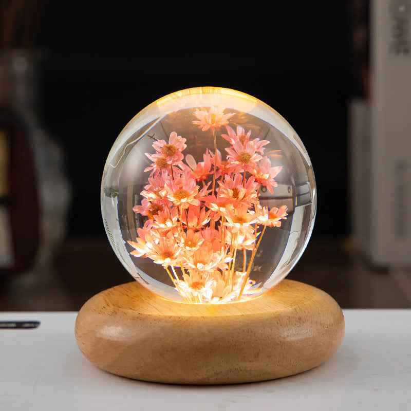 Crystal Ball LED Night Light