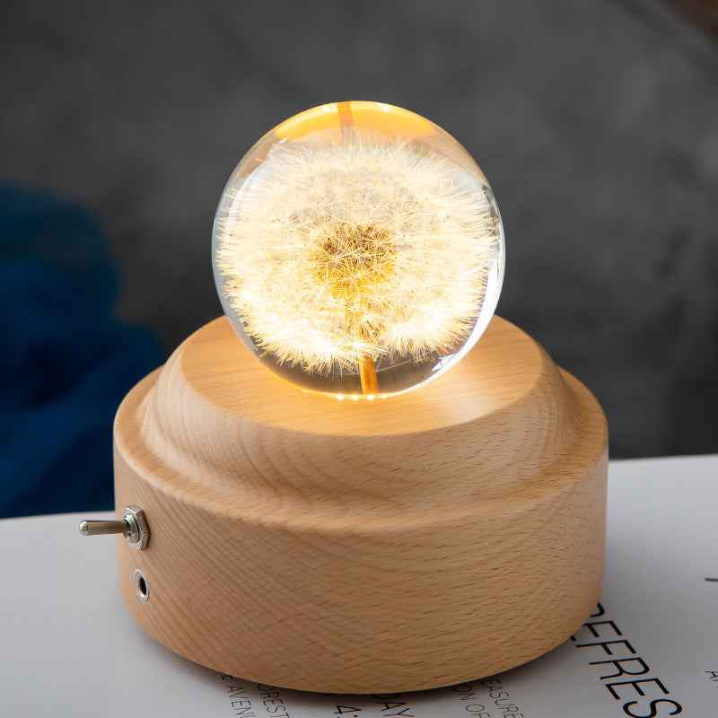 Crystal Ball LED Night Light