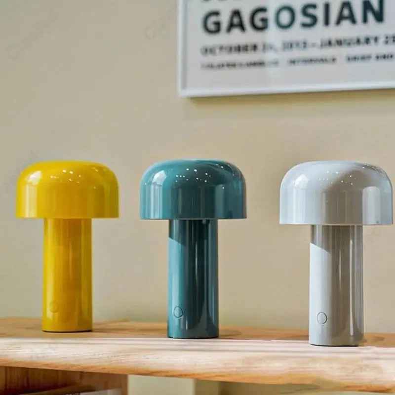 Wireless Touch-Controlled Retro LED Table Lamp (USB)