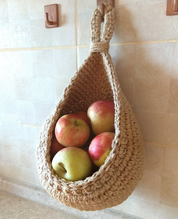 Wall-Mounted Vegetable and Fruit Baskets