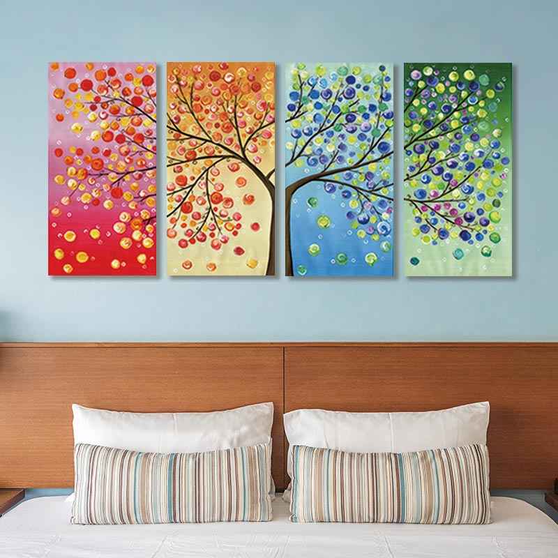 Four Seasons Tree of Life Wall Art