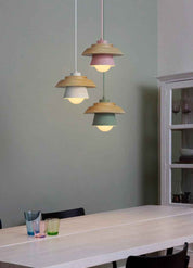 Contemporary Scandinavian Wood Pendant Light