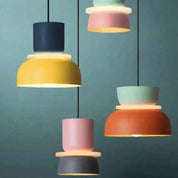 LuminaGlow - Contemporary Pendant Light in Scandinavian Macaron Design