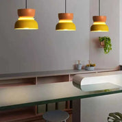 LuminaGlow - Contemporary Pendant Light in Scandinavian Macaron Design